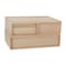 Martha Stewart Weston Stackable Light Natural Paulownia Wood Boxes W/ Drawers, Office Desktop Organizers, Set of 3 LY-E115118-3-NAT-MS - alternate 7